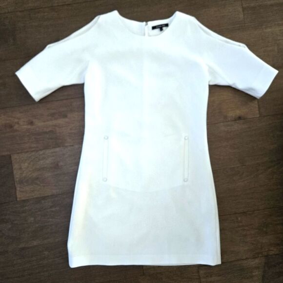 Rachel Roy Off-white Shift Dress Size 6 - Picture 1 of 10